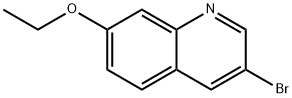 3-溴-7-乙氧基喹啉, 1476078-53-1, 结构式
