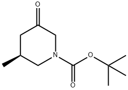 (S)3-甲基-5-哌啶酮-1-甲酸叔丁基酯, 1601475-89-1, 结构式