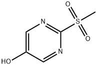 2-(Methylsulfonyl)pyrimidin-5-ol Structure