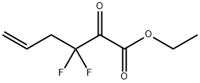 3,3-二氟-2-氧代己-5-烯酸乙酯 结构式