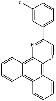 2-(3-氯苯基)菲并[9,10-B]吡嗪, 1677677-90-5, 结构式
