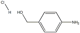 4-氨基苯甲醇盐酸盐 结构式