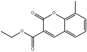 Ethyl 8-methyl-2-oxo-2H-chromene-3-carboxylate Structure
