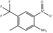 5-甲基-2-硝基-4-三氟甲基苯胺 结构式