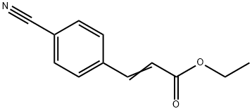 (E)-Ethyl 3-(4-Cyanophenyl)Acrylate Struktur