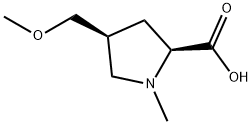 (2S,4S)-4-(methoxymethyl)-1-methylpyrrolidine
-2-carboxylic acid, 2070009-53-7, 结构式
