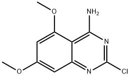 2-Chloro-5,7-dimethoxyquinazolin-4-amine Structure