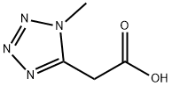 2-(1-METHYL-1H-TETRAZOL-5-YL)ACETIC ACID 结构式