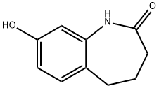 8-hydroxy-4,5-dihydro-1H-benzo[b]azepin-2(3H)-one Struktur