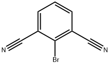 1-bromo-2,6-dicyanobenzene Structure