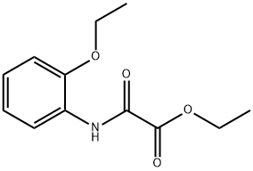 N-(2-Ethoxy-phenyl)-oxalamic acid ethyl ester Structure