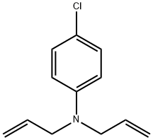 N,N-diallyl-4-chloroaniline 结构式