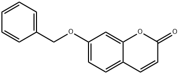 7-ベンジルオキシクマリン 化学構造式