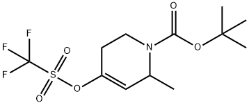 tert-butyl 2-methyl-4-(trifluoromethylsulfonyloxy)-5,6-dihydropyridine-1(2H)-carboxylate