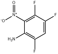 2-硝基-3,4,6-三氟苯胺, 361-39-7, 结构式