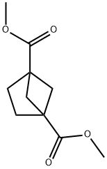 Dimethylbicyclo[2.1.1]hexane-1,4-dicarboxylate Struktur