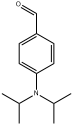 4-(二异丙基氨基)苯甲醛 结构式
