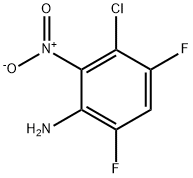 5-chloro-2-fluoro-6-nitroaniline Structure