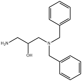 1-amino-3-(dibenzylamino)propan-2-ol Struktur