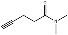 N,N-二甲基-4-戊炔酰胺 结构式