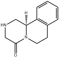 (R)-2,3,6,7-Tetrahydro-1H-pyrazino[2,1-a]isoquinolin-4(11bH)-one Struktur