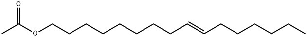 9E-Hexadecenyl Acetate Structure