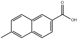 6-methyl-2-Naphthalenecarboxylic acid Struktur