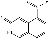 3(2H)-Isoquinolinone, 5-nitro- 结构式