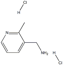 (2-Methylpyridin-3-yl)methanamine dihydrochloride Structure