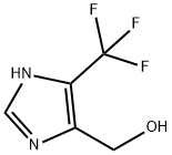 (4-(trifluoromethyl)-1H-imidazol-5-yl)methanol Structure