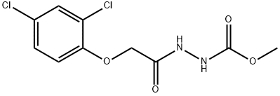 methyl 2-[(2,4-dichlorophenoxy)acetyl]hydrazinecarboxylate Structure