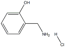 2-(アミノメチル)フェノール塩酸塩 化学構造式