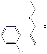 2-(2-溴苯基)-2-氧乙酸乙酯 结构式