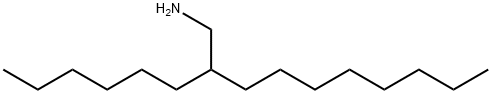 2-己基癸基-1-胺, 62281-05-4, 结构式