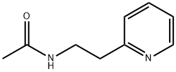 N-(2-(吡啶-2-基)乙基)乙酰胺, 6304-22-9, 结构式