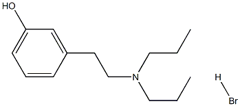 3-[2-(Diproplyamino)ethyl]phenol hydrobromide 结构式