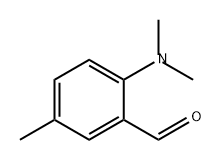 2-二甲氨基-5-甲基苯甲醛, 64693-46-5, 结构式