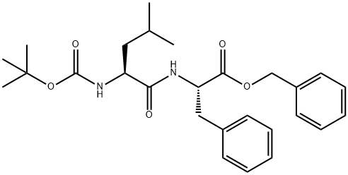 (S)-benzyl 2-((S)-2-(tert-butoxycarbonylamino)-4-methylpentanamido)-3-phenylpropanoate Structure