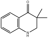3,3-二甲基-2,3-二氢-4-喹啉酮 结构式