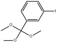 1-碘-3-(三甲氧基甲基)苯 结构式