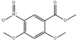 2,4-二甲氧基-5-硝基苯甲酸甲酯, 81574-75-6, 结构式