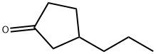 3-PROPYLCYCLOPENTAN-1-ONE Struktur