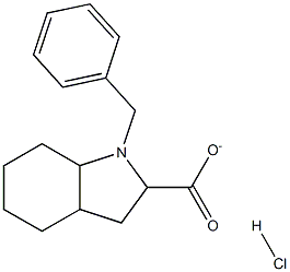 benzyloctahydroindole-2-carboxylate hydrochloride 结构式