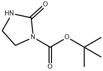 tert-butyl 2-oxoimidazolidine-1-carboxylate Struktur