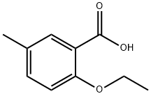 2-エトキシ-5-メチル安息香酸 化学構造式