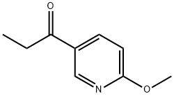 1-(6-methoxypyridin-3-yl)propan-1-one Structure