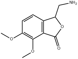3-(aminomethyl)-6,7-dimethoxyisobenzofuran-1(3H)-one Struktur