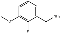 2-氟-3-甲氧基苄胺 结构式