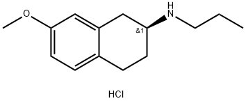 (S)-7-甲氧基-N-丙基-1,2,3,4-四氢萘-2-胺盐酸盐, 93503-09-4, 结构式
