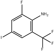 2-Fluoro-4-iodo-6-trifluoromethyl-phenylamine 结构式
